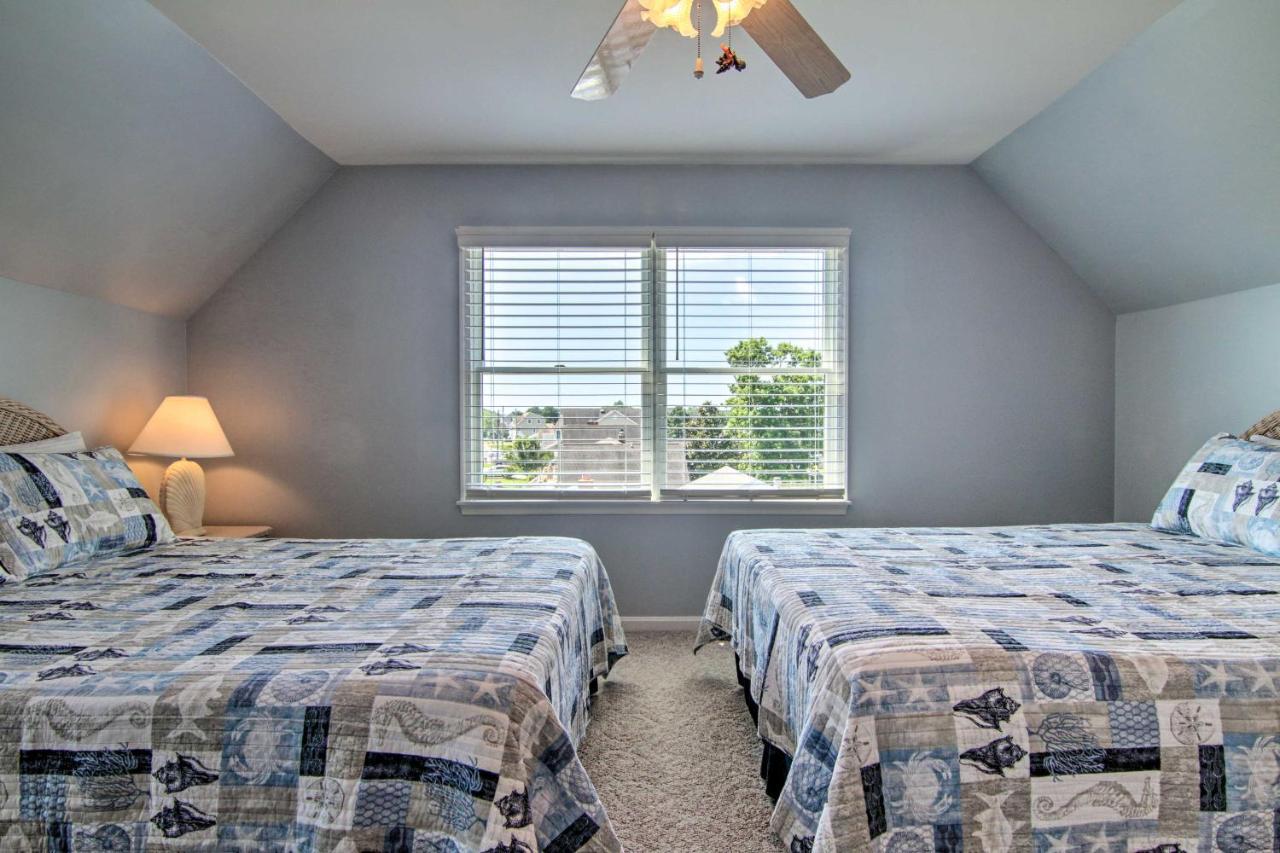 Canal-Front Ocean City Getaway With Deck And Dock! 奥申派因斯 外观 照片