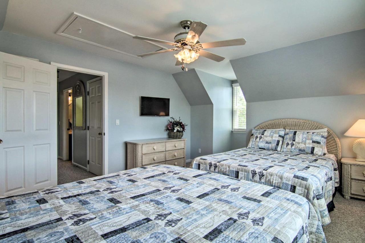 Canal-Front Ocean City Getaway With Deck And Dock! 奥申派因斯 外观 照片